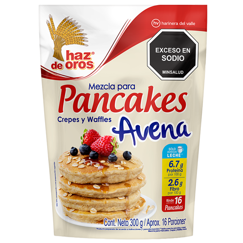 Mezcla para Pancakes, Crepes y Waffles Avena