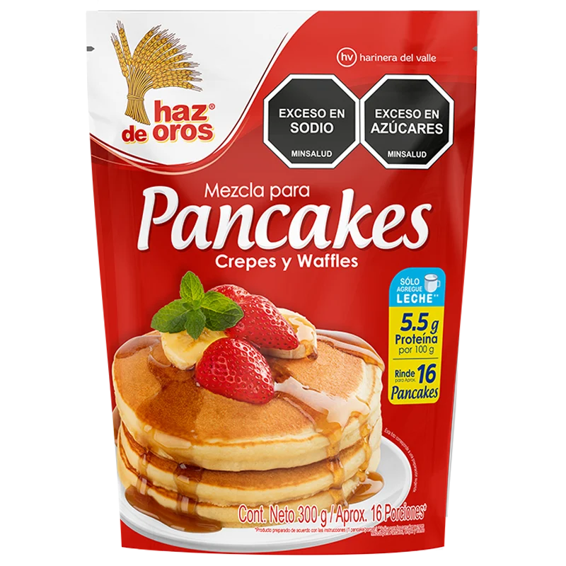Mezcla para Pancakes, Crepes y Waffles