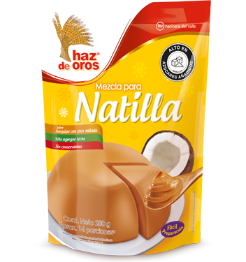 Mezcla Lista para Natilla de Arequipe y Coco