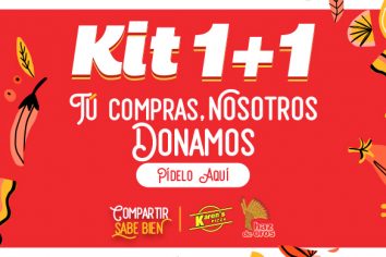 Compartir sabe bien – Puntos de venta Kit 1 + 1