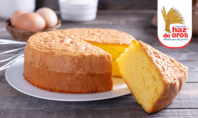 Aprende a preparar el mejor bizcocho de leche y salva la jornada