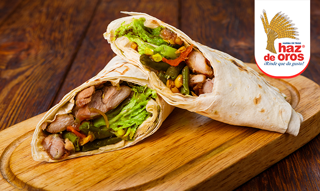 🌯 Receta rápida y fácil de burritos para que lleves al trabajo