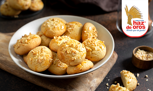 Lleva a tu oficina: prepara esta receta de galletas de mantequilla