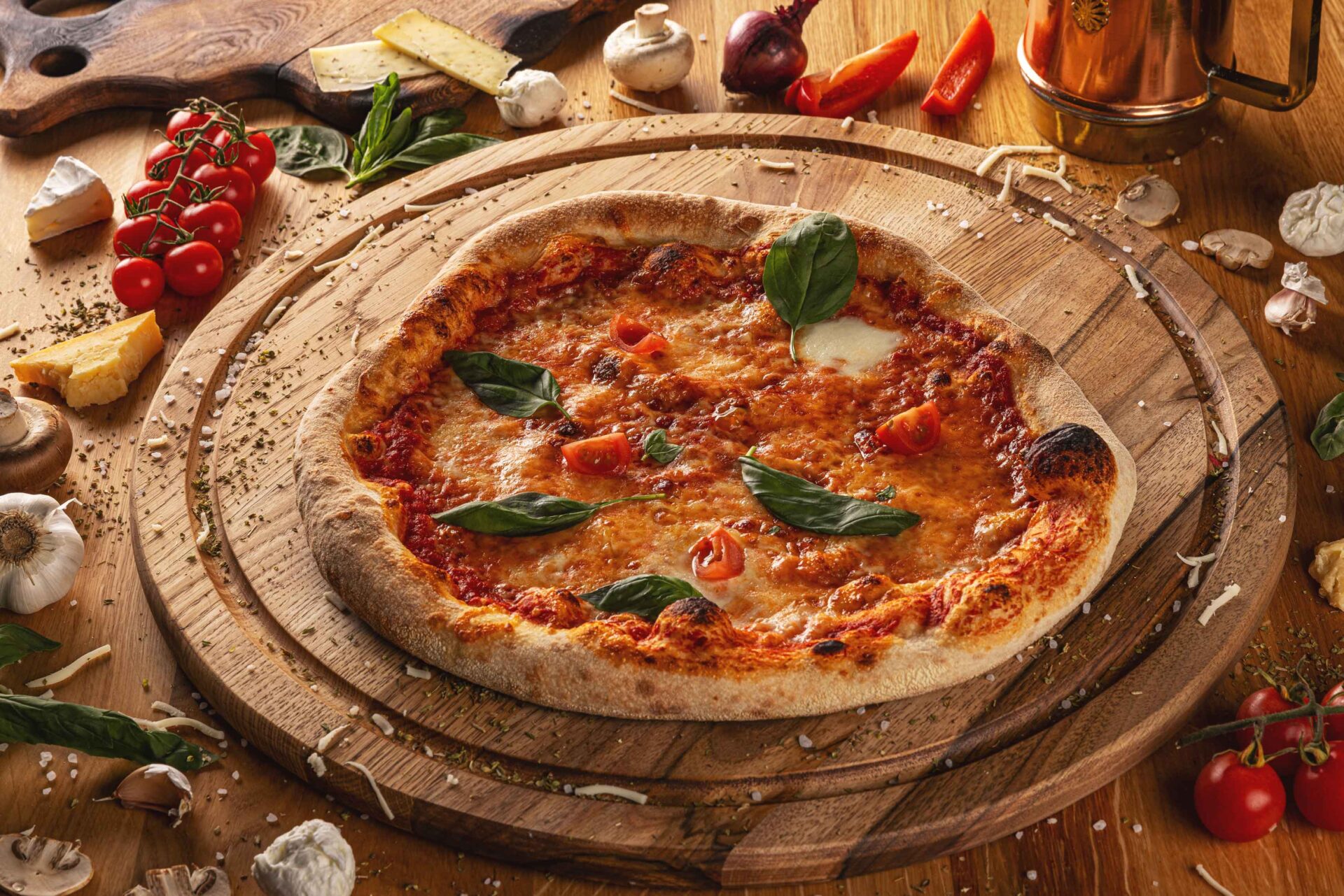 Pizza margarita para preparar en casa: Hazlo sencilllo