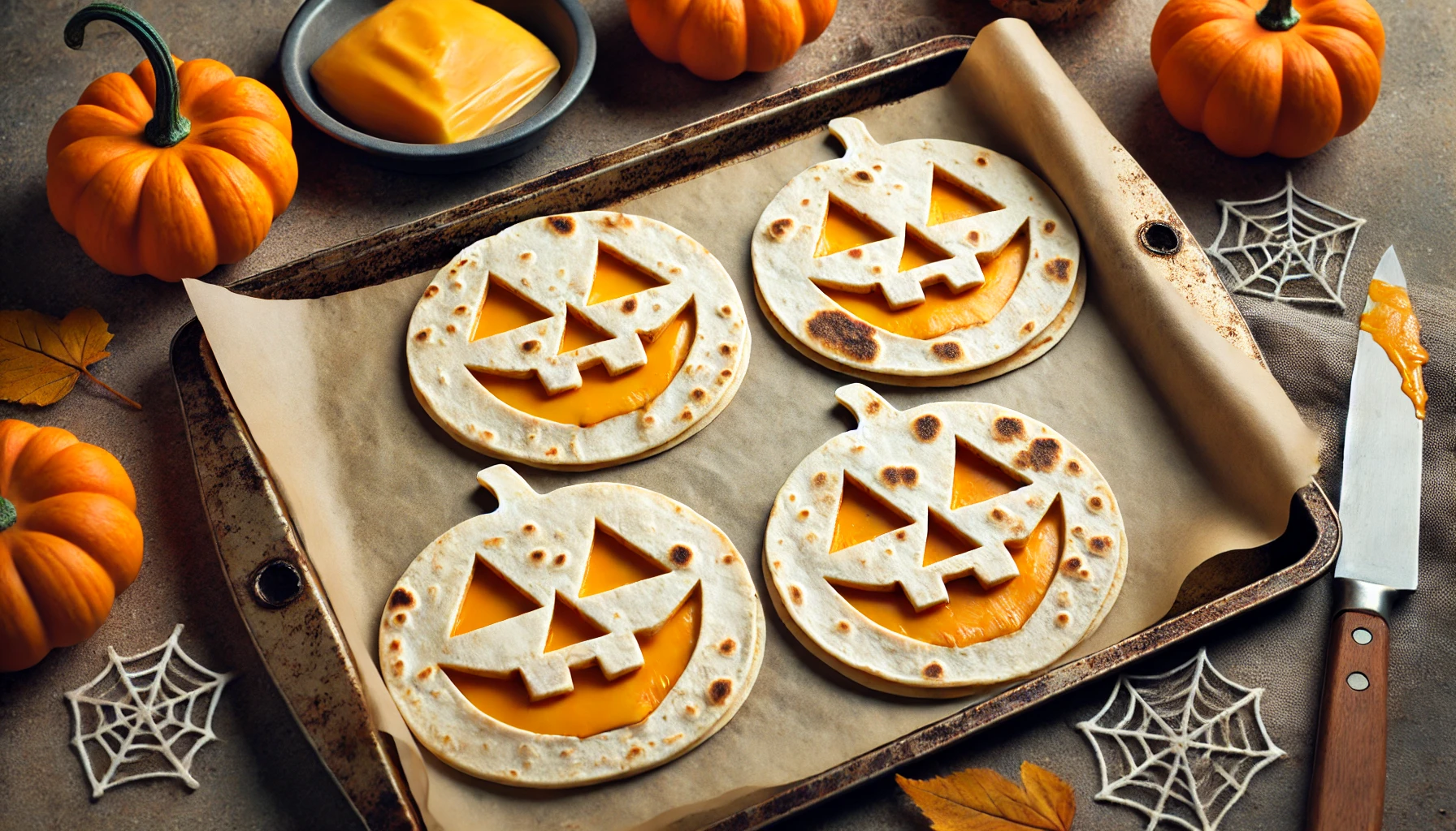 Una receta de quesadillas para halloween que vas a amar, Haz de Oros te enseña cómo hacerla