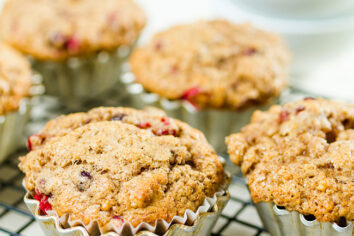 Muffins saludables para llevar al trabajo o al colegio