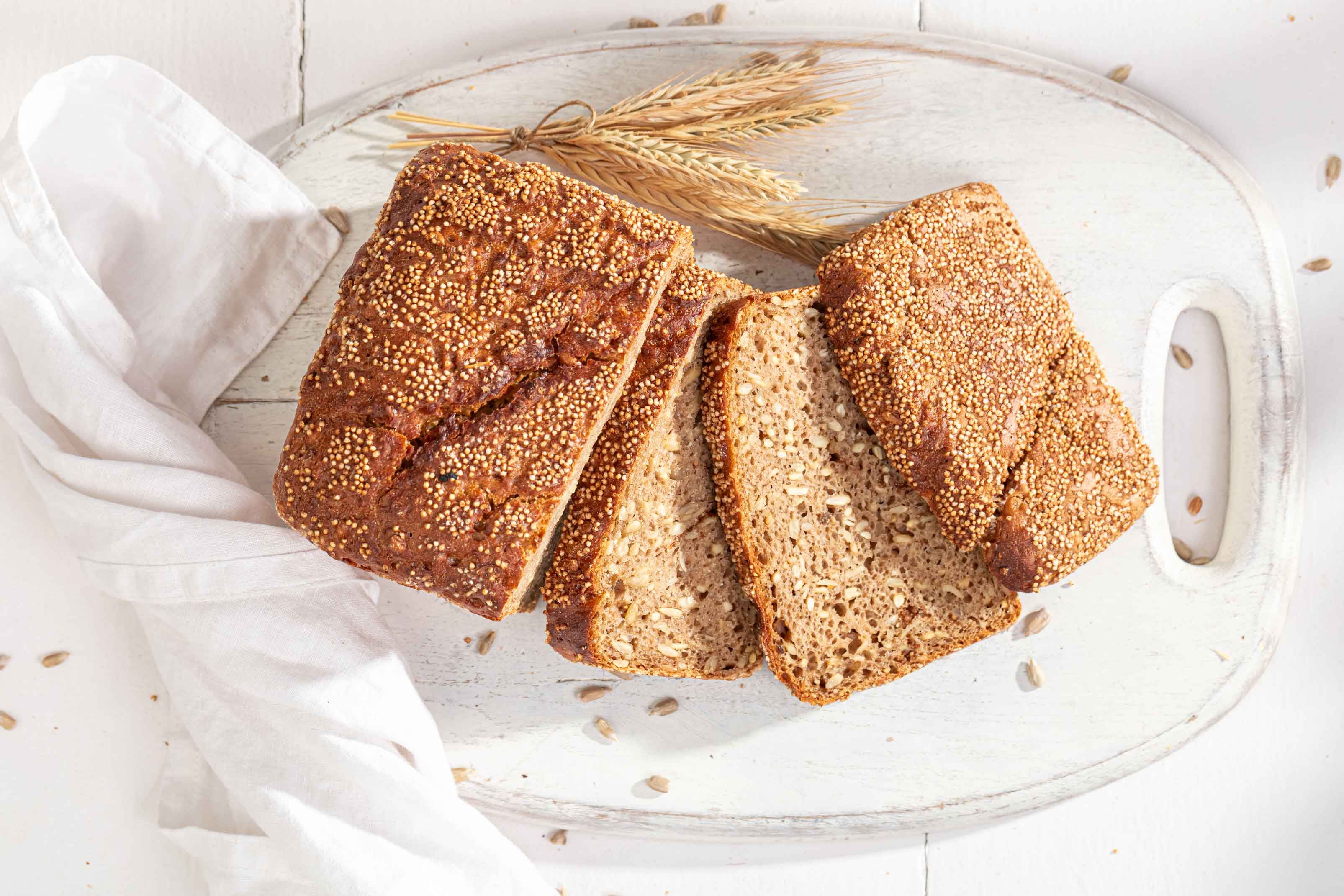 Pan integral de avena: Para amantes del pan, una receta saludable para el día a día
