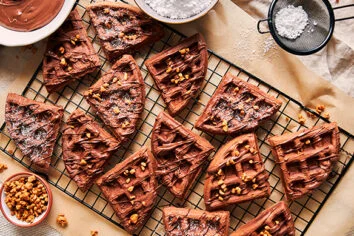Waffles de chocolate: un antojo dulce para cualquier momento del día
