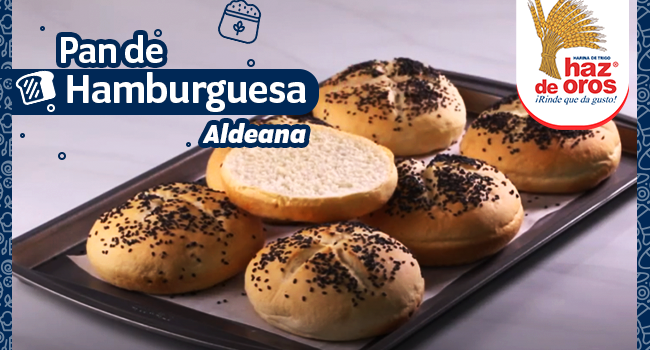 Pan de hamburguesa aldeana